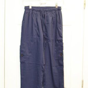 Womens Beverly Hills Uniform Scrubs Bottom Navy Blue Size S